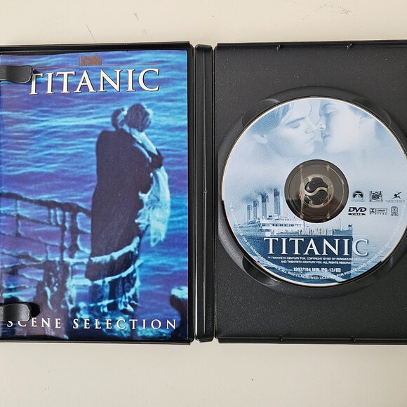 Titanic DVD 1997 Widescreen - Leonardo DiCaprio, Kate Winslet, Billy Zane - Picture 3 of 4